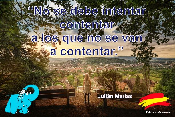 No se debe intentar contentar a los que no se van a contentar.